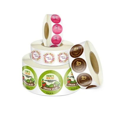 Die Cut Sticker Roll