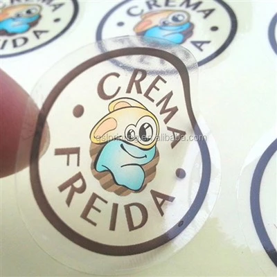 Transparent Pvc Cartoon Sticker
